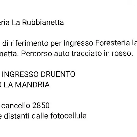 Foresteria La Rubbianetta Hotel